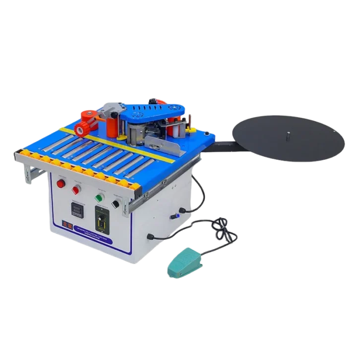 Portable Edge Bander with Trimmer Hot Melt Glue Gun for Straight Curved Edge Banding for MDF Cabinet Making - Image 5