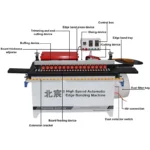 Automatic BAND MACHINE Binding Wood Working Machinery Tools Edge Banding Machine Used Easy to