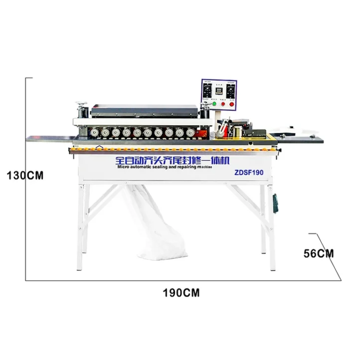 Fully Automatic High Speed Portable Edging Machine Pvc Curved Furniture Edge Banding Machine for Mdf - Image 2