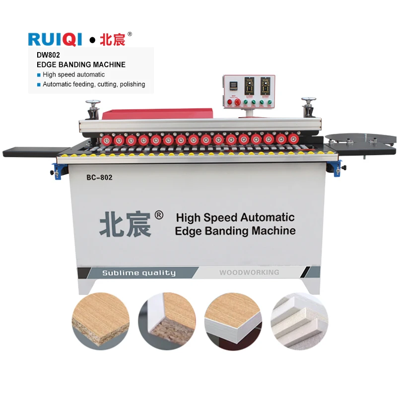 H0a227d84a3154229905e47cd4a2eb2c39.webp Quality Goods 45 Degrees Automatic Edge Banding Machine for Furniture Facades Wood Machinery Core Motor Bearing PLC Gearbox - Image 1
