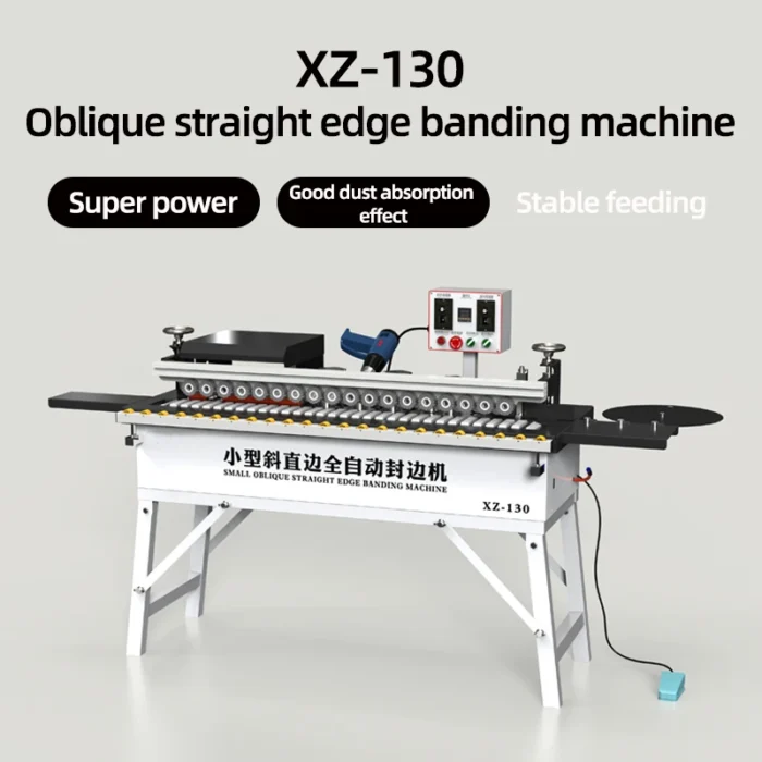 DW130 Fully Automatic Multifunctional Woodworking Edge Banding Machine New for Furniture Small Bevel Straight Edge Gluing - Image 4