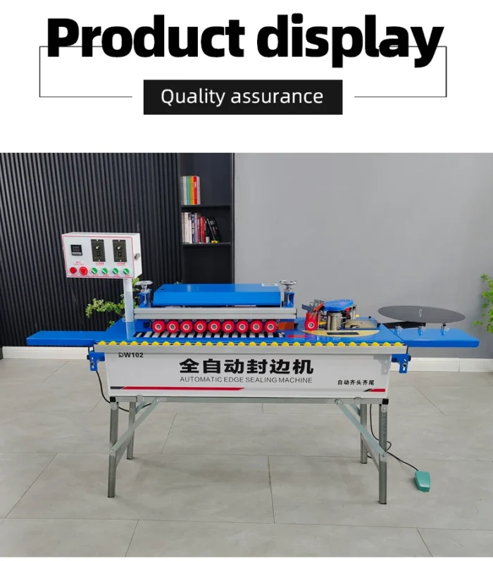 Manual Edge Banding Machine Woodworking Cnc Curve Straight Edge Banding Machine Small Whole House Customized Curve Edge Bander - Image 5