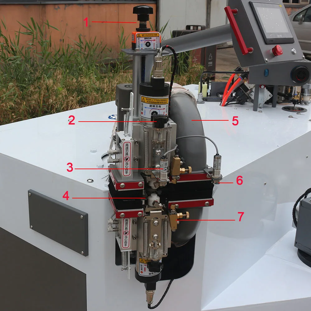 Special-Shaped Woodworking Machinery Manual Curve Round Edge Banding Machine MDF PVC Edge Banding Machine