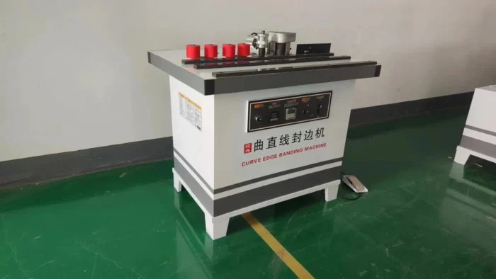 Low Price Curved Straight Edge Bander Banding Machine Plywood Wood Small Portable Mini Edge Banding Machine - Image 3