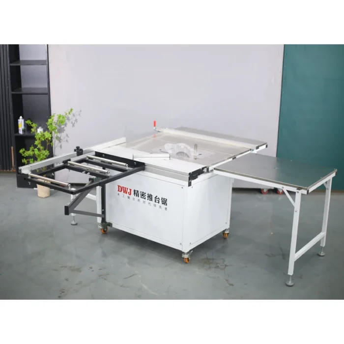JT650Pro Horizontal Woodworking Cutting Machine for Sale High Precision Radial Saw Table with Core Motor Component - Image 2