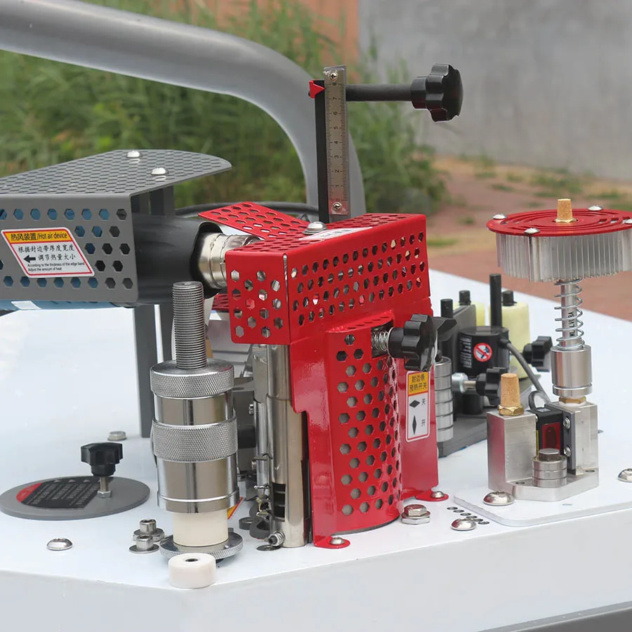 Folding Arm Curve Edgebander Edge Bander Woodworking Automatic Curve Edge Banding Machine With Trimming