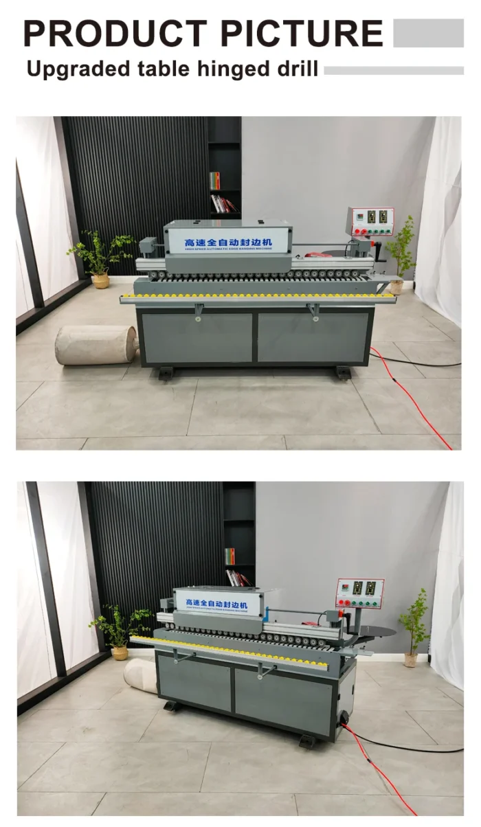 Woodworking Machinery Full Automatic Edge Bander Banding Machine Price for Sale With Working Pvc MDF Wood - Image 3
