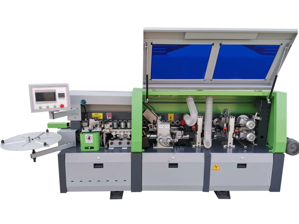 Full Automatic Board Edger Machine Edge Banding Machine  8 Function for Wood