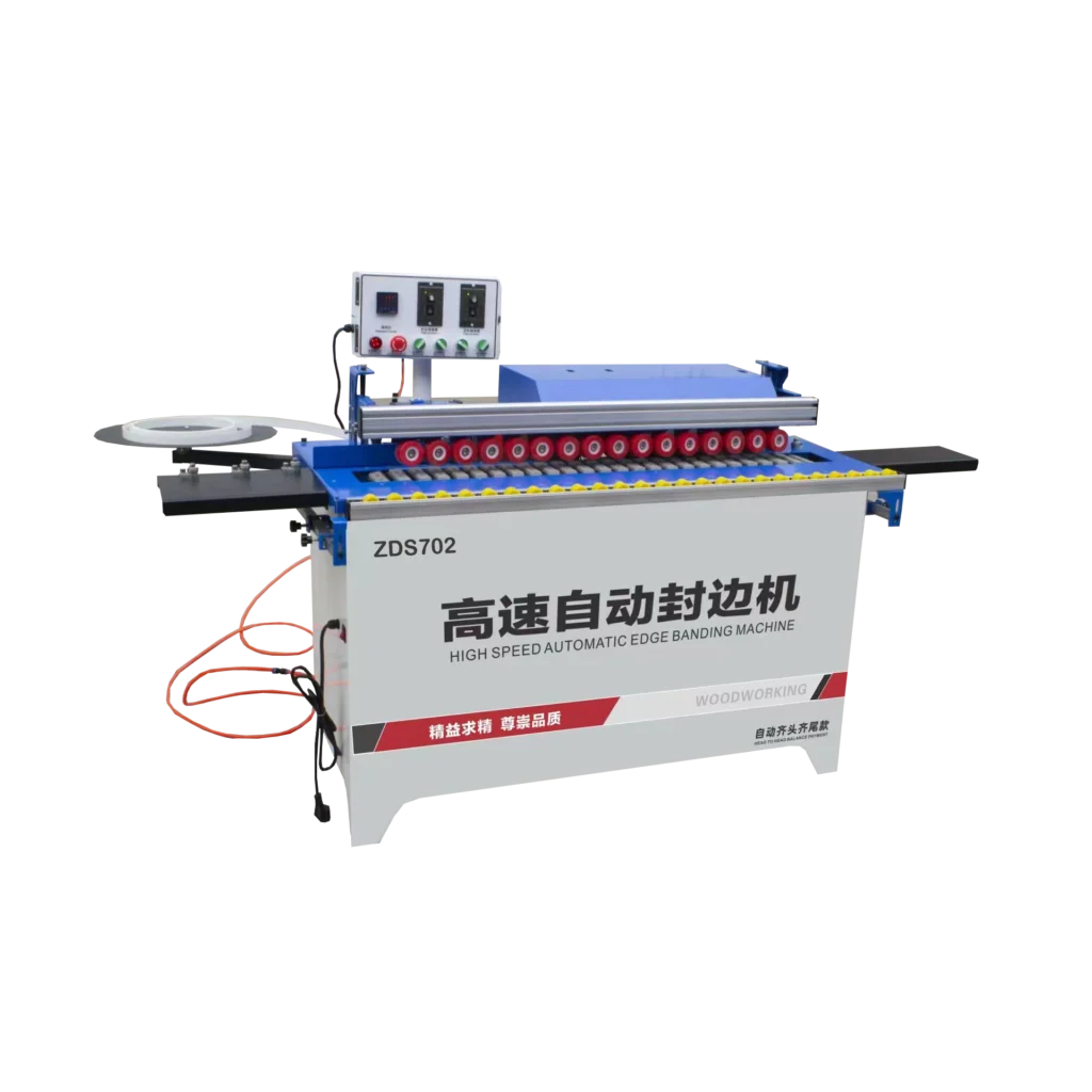 PVC Straight Automatic Edge Banding Based Panels Woodworking Machinery Automatic Edge Banding Machine