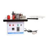 50 Mini Portable Edging Machine Pvc Mdf Furniture Curved Edge Banding Machine Edgebonder Double Side Edgebander