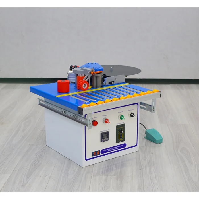 Portable Edge Bander Speed Control 0-8m/min Temperature Control for Straight Curved Edge PVC Wood Veneer - Image 3
