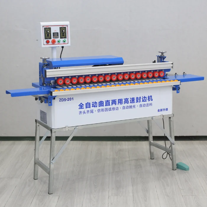 Automatic Trimming / Buffing/Curved and Straight Edge Banding Machine With Trimmer for MDF Wood - Image 3