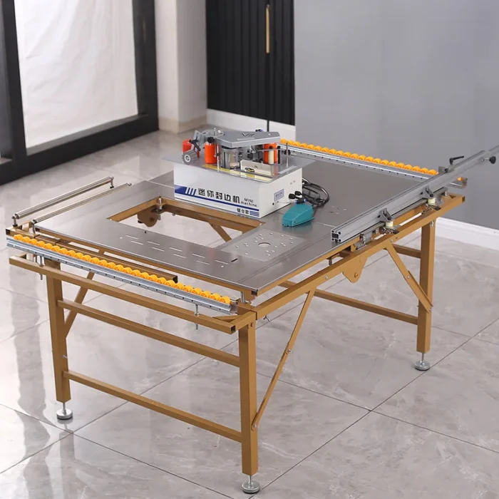 Woodworking Machinery Edge Bander Wood Based Panels Machinery Small Portable  Mini Edge Banding Machine - Image 2