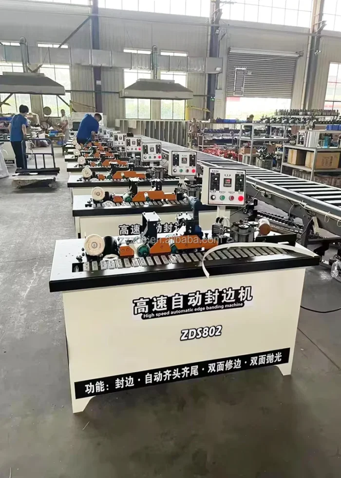 Woodworking Furniture Fully Automatic Edge Tape Banding Machine Board Edge Bander  Mdf Pvc Edg Banding Machine - Image 3