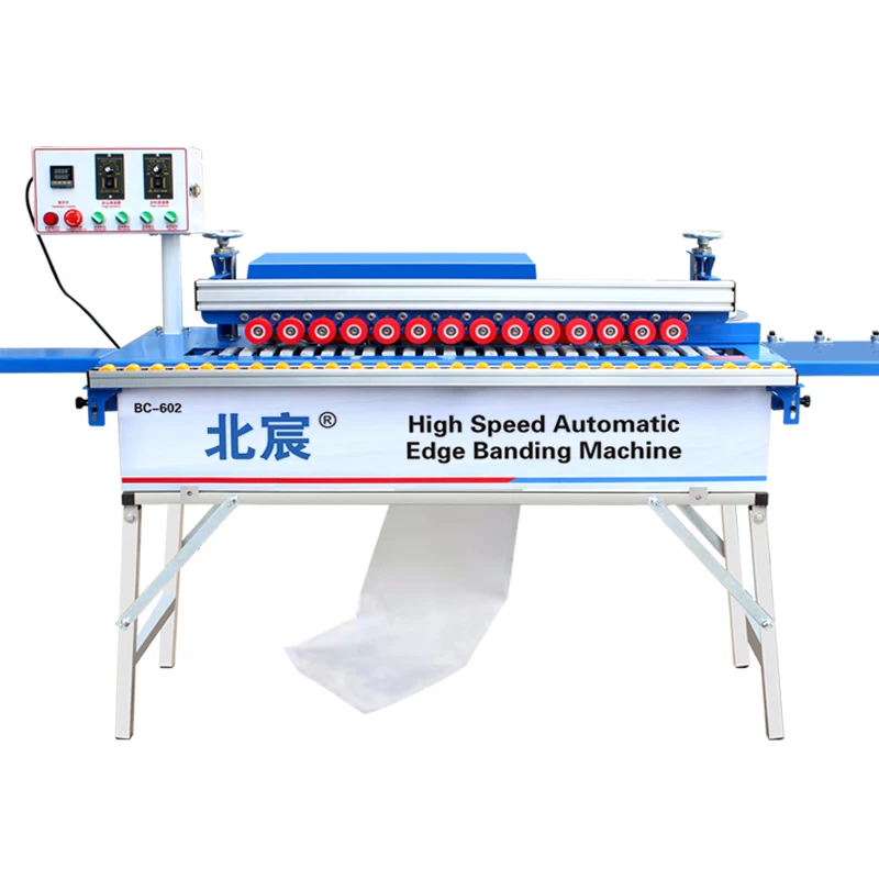 H375bd86c16884e938a78638bd2e16201l.webp Factory Sale High Quality Automatic Edge Banding Machine for Wood Furniture PVC Edge Bander Straight and Curve DW602 - Image 1