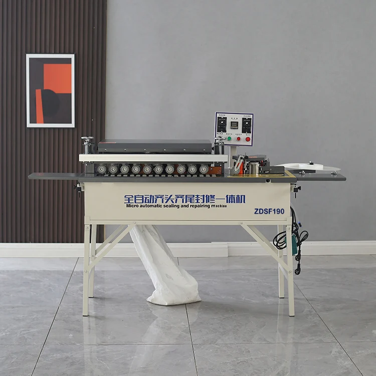 H396cf8f2bb3c4df99039d5d93c190ded3.webp Woodworking Machinery Mdf Pvc Edge Bander Edge Sealing Curve and Straight Portable Automatic Edge Banding Machine - Image 1