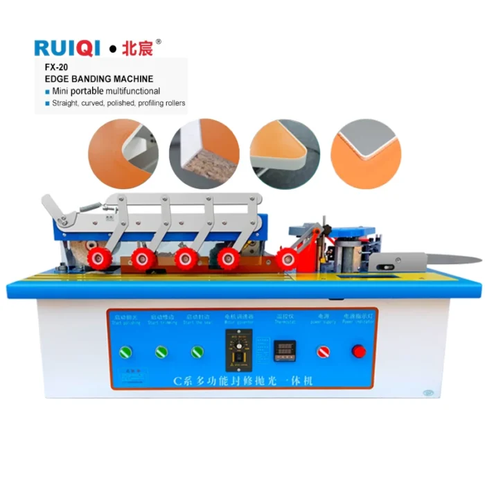 Popular Mini Woodworking Edge Banding Machine with Motor and Gear for Small Scale Projects 2500W - Image 3