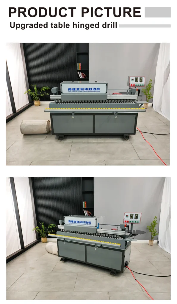 Fully Automatic PVC Edge Banding Machine for Wooden Furniture Processing