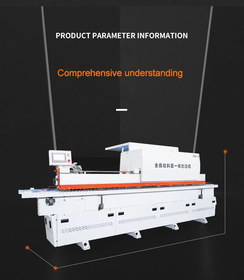Straight Automatic Curve Edge Banding and Cutting Machine Professional Pvc Edge Bander Fully Automatic With Pre Milling