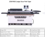 High Speed Mdf Edge Strip Banding Machine Hot Melt Glue Edge Banding Machine - Image 4