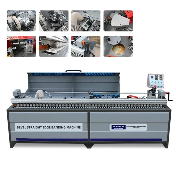 Automatic Edge Banding Machine for Cabinet Plywood Artificial Board Furniture Doors Pre Milling Edge Band 45 Degree Edge Bander - Image 4