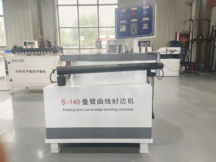 High-Speed Edge Bander China Edge Bander Double-Sided Gluing Small Mini Full-Automatic Edge Banding Machine Woodworking - Image 2
