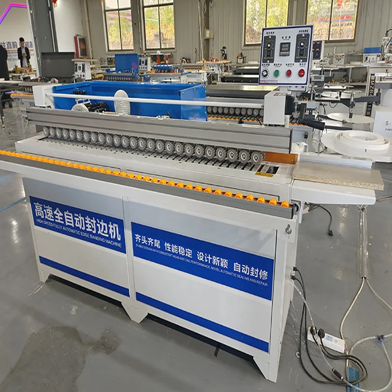 H4a796850f47740db82aef59e9af19d05K.webp Woodworking Machinery Wood Furniture Machine Mdf Pvc Abs Automatic Edge Banding Machine - Image 1