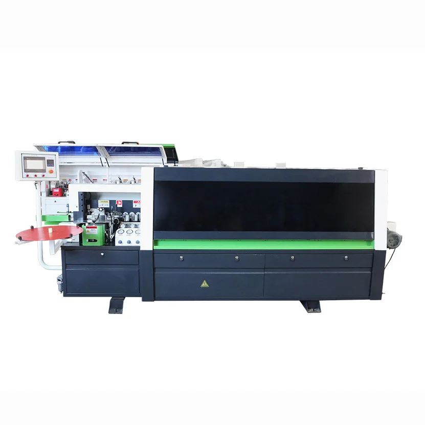 Wood Based Panels Machinery Gluing  Mdf Pvc Edge Banding Machine Manual  Double Trimming Edge Bander