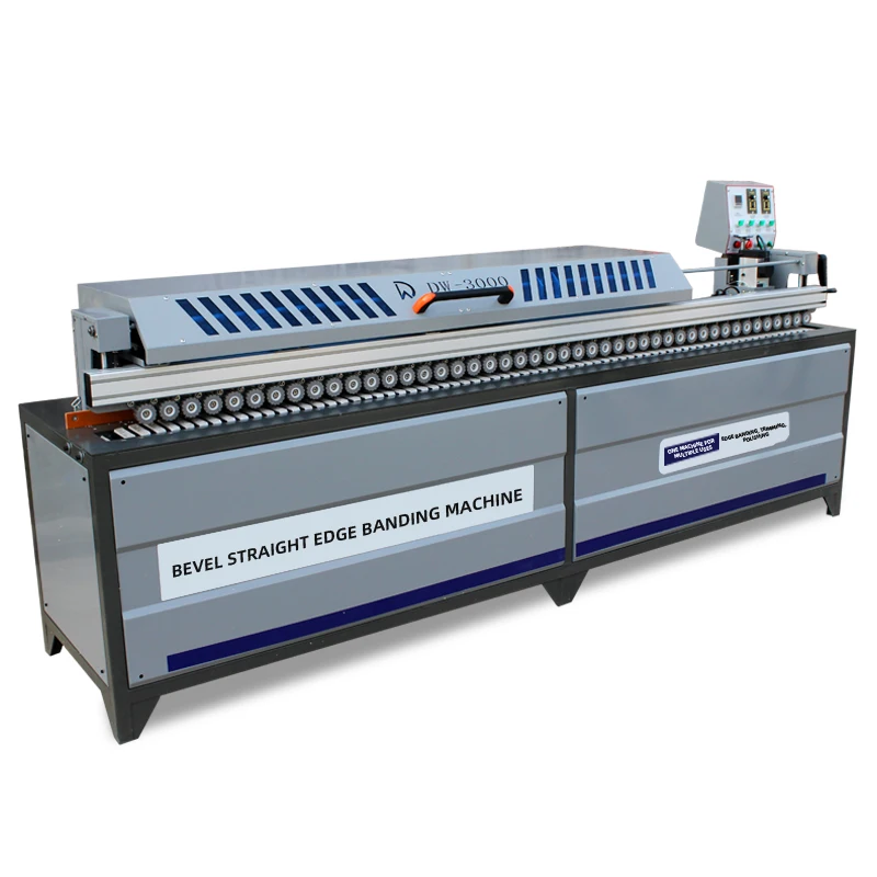 H4ecabc80658248f09627ac71b1501982Z.webp Industrial Heavy Duty Slant Straight Edge Banding Machine for MDF Board Furniture. 45 Degree Bevel Edge Sealer - Image 1