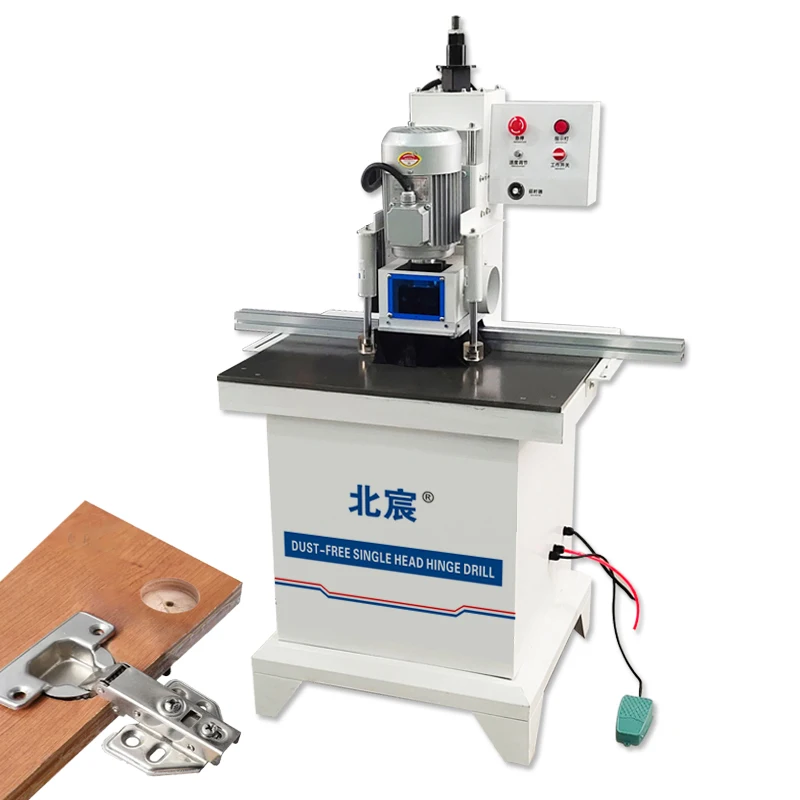 H51a17e8b744f42f8b170f7cef69cb414b.webp Hot Sales CNC Wood Boring Hinge Drilling Machine New Bore Well Drill Bit Sharpening Machines Motor PLCT Single Line Component - Image 1