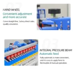 Automatic Mini Wood-Based Panels Edge Banding Machine for Carpentry Tools PLC Motor Controlled Scraping Gluing MDF Production - Image 2