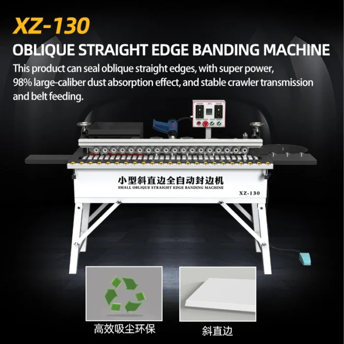DW130 Fully Automatic Multifunctional Woodworking Edge Banding Machine New for Furniture Small Bevel Straight Edge Gluing - Image 5