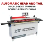 Door Press Price Woodworking Banding Machine Edge Trimmer Wood Based Panels - Image 2
