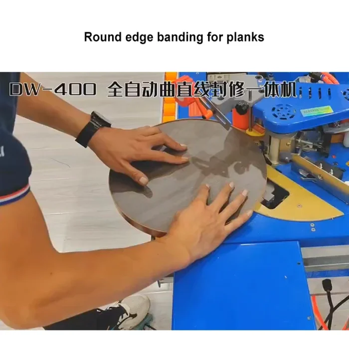 Hot Air Best Edgebander on the Market Woodworking Factory Edge Banding Machine for Office Furniture Cabinet Doors - Image 3