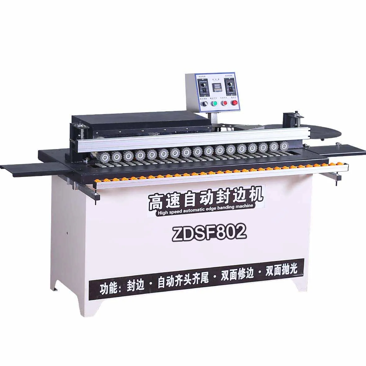 H64efd6cfc30449c095a769bb01686f47B.webp Automatic Pvc Mdf Cabinet Edge Banding Machine Automatic Edge Bander Machine Woodworking Machine - Image 1
