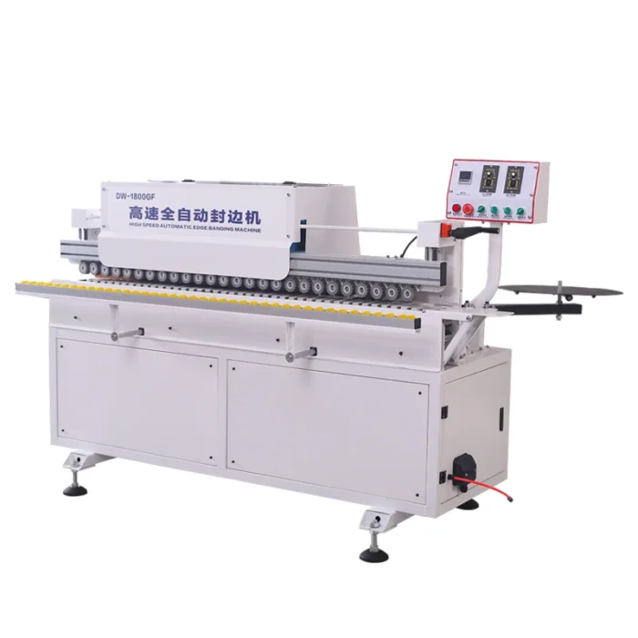 High Quality DW1800 Wood Working Cnc Edge Banding Machine with Pre-milling Gluing Bander for Plywood for Sale - Image 3