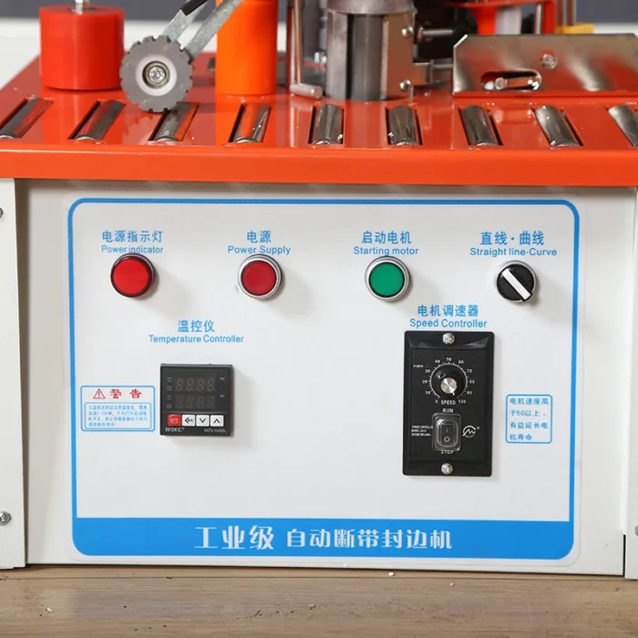 Automatic Cutting End Manual Handle Small Size Mini Edge Bander Machine - Image 6