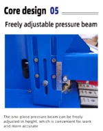 DW102 Pvc Edgebander Small Trimming Wood Furniture Pre Milling Corner Rounding Automatic Edge Banding Machine - Image 4