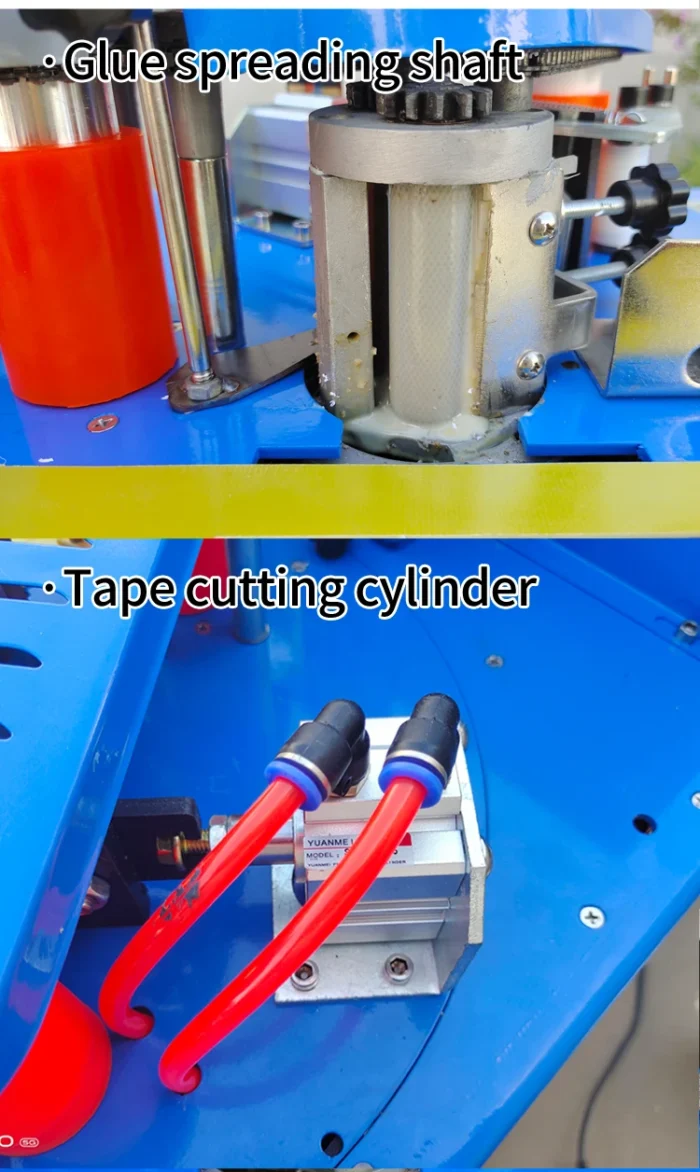 Portable Mini Automatic Edge Banding Machine for Wood Household Woodworking Machinery with Core Motor & Gear Components - Image 4