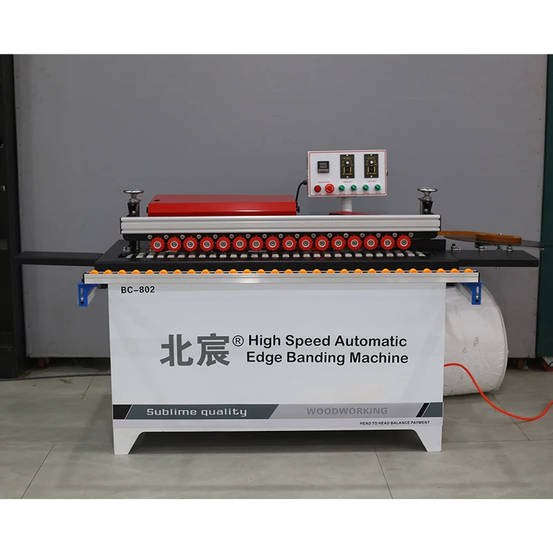 Woodworking Adhesive Edge Banding Machine Automatic Melamine PVC Edge Bander MDF Panel Furniture Wood Edge Banding Machine Price