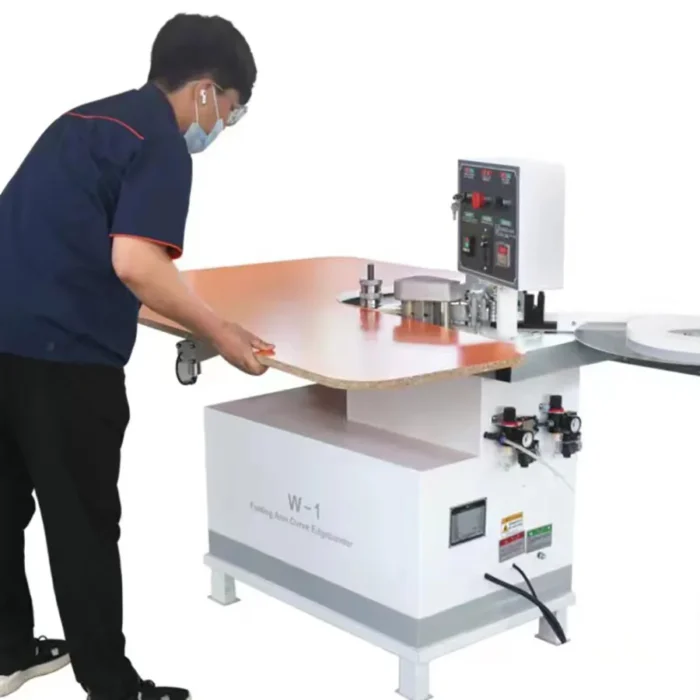 Furniture Wood Automatic Curved Edgebander Edging Machine Pvc Edge Banding Machine for Mdf - Image 3