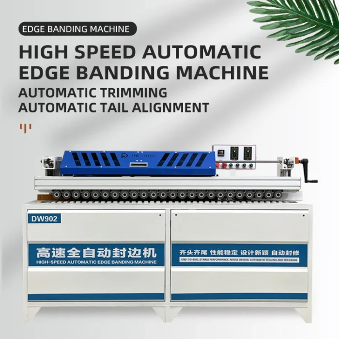Manual Edgebander Equipment Automatic Machines Portable Band Cutting Edge Banding Machine for Wood - Image 2