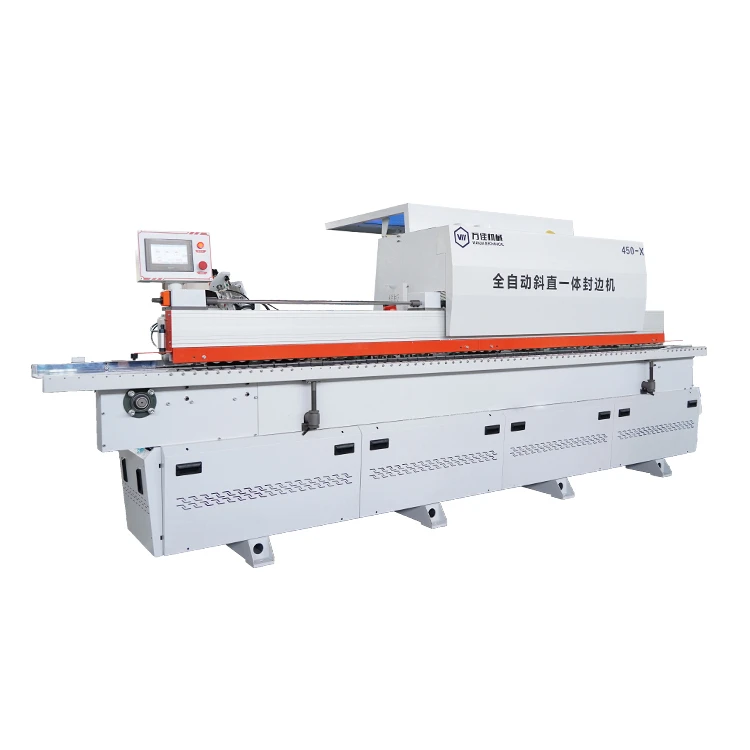H7775dc7e162d49cca62e7c300c965c30x.webp Woodworking Pre-Milling Gluing Pvc Mdf Automatic Curve Slanted Edge Banding Machine Corner Trimming - Image 1