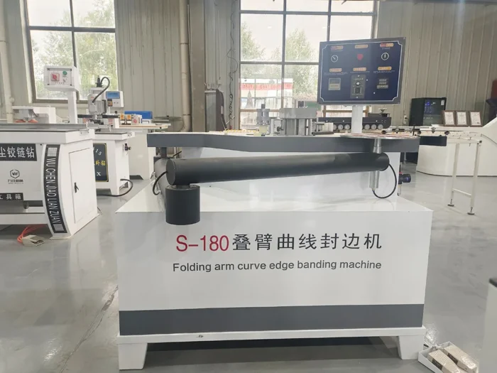 S-140 Folding Arm Curve Edge Banding Machine Edge Sealing Board Home Improvement Woodworking Edge Bander - Image 6