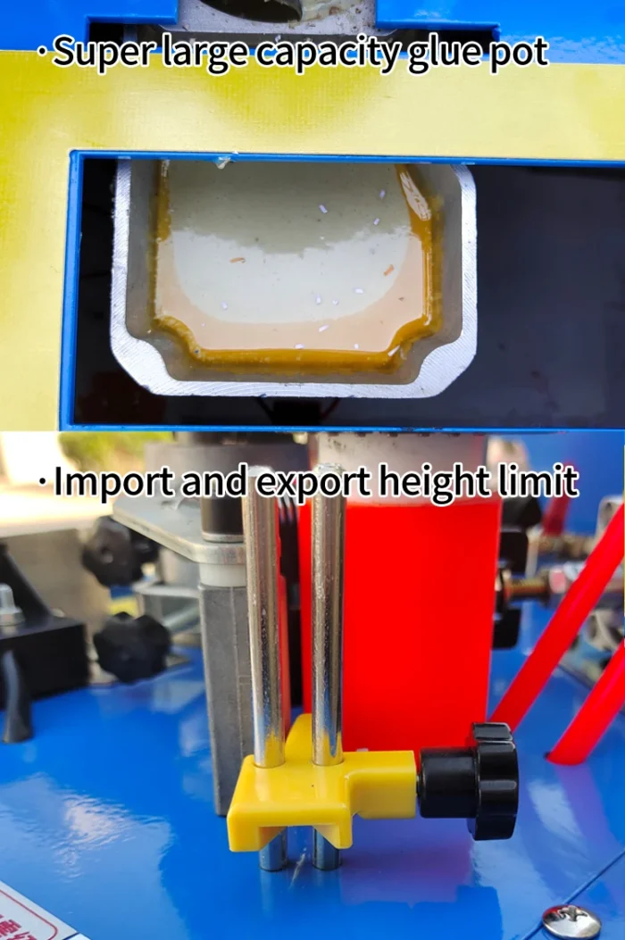Manual Portable Circular Board Banding Small Automatic Curved Line Edge Sealing Machine Woodworking Machinery Manufacturers - Image 5