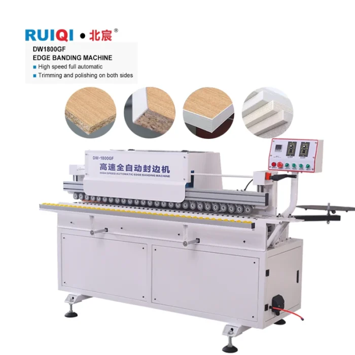 Wood Machines Automatic Bander Trimming Broken Belt Edge Sealing Banding Machine - Image 6