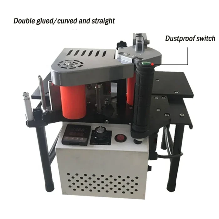 Portable Small Board Edge Banding Machine Woodworking Cabinet Edge Bander - Image 2