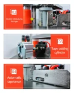 Portable Electric Automatic Cut Edge Banding Machine Household Woodworking Edge Band Machine - Image 5