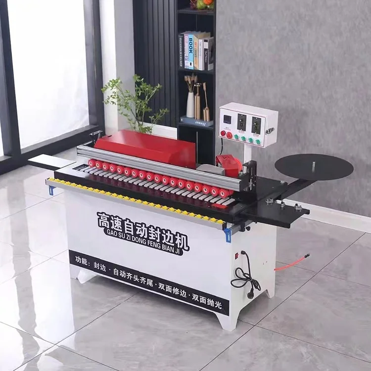 H8af6b526f55a4f15930277fcf9dfd926m.webp Plywood Hpl Laminate Press Edge Bending Gluing Machine Edge Banding Machine Automatic Edge Bander - Image 1