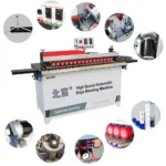 Top Sales PVC Edgebander Machine with 45g Tilt Handmade Extruder Machine Featuring Core Components Motor Bearing PLC Gearbox - Image 2
